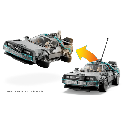 LEGO Speed Champions: Máquina del Tiempo Volver al Futuro (77256) - 357 Piezas