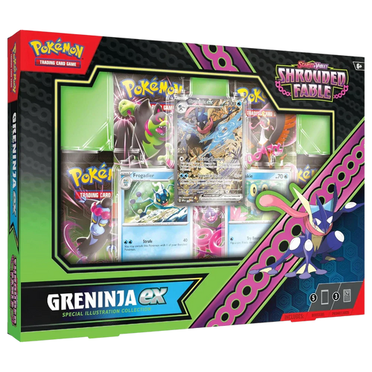 Pokémon TCG: Scarlet & Violet—Shrouded Fable Special illustration Collection Greninja ex