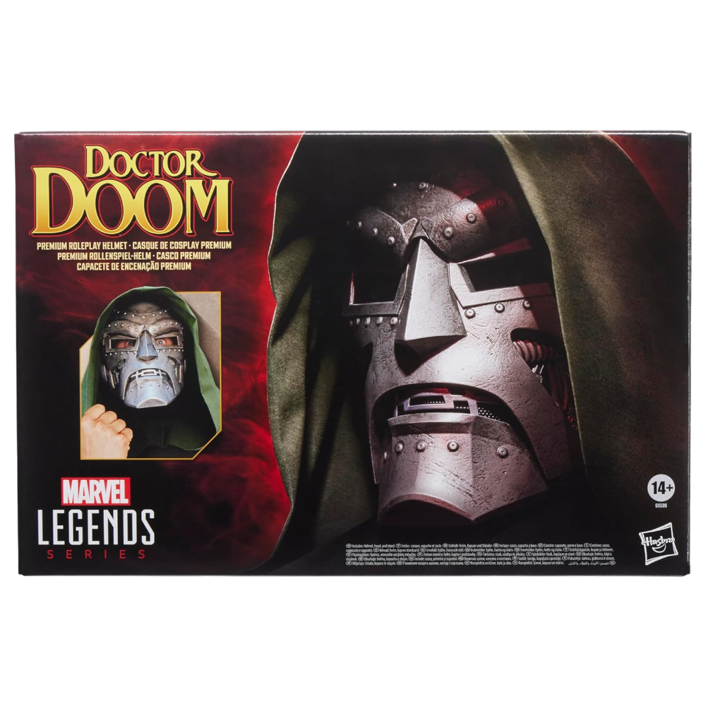 Marvel Legends Series: Doctor Doom, Casco Premium