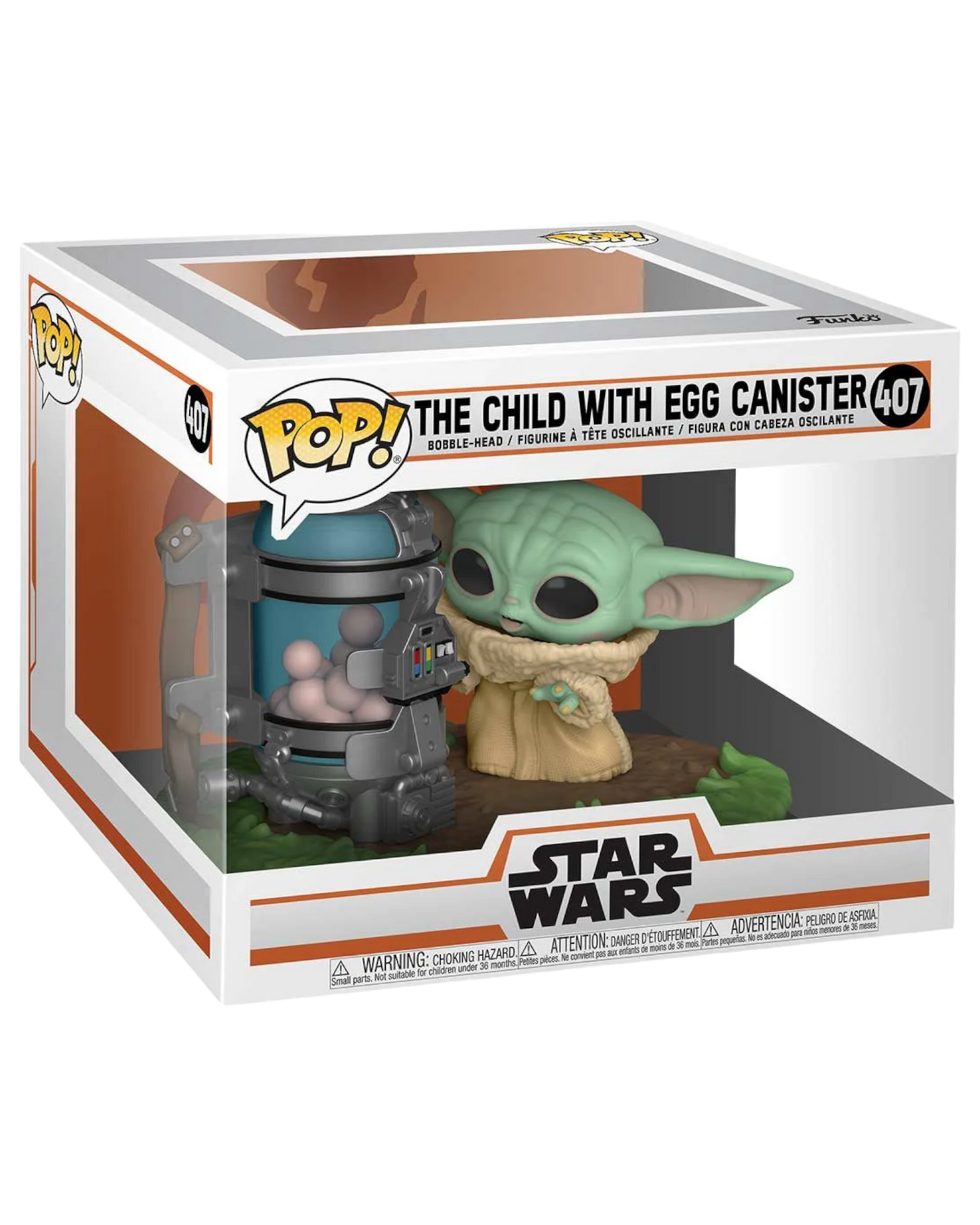 Funko Pop! Star Wars. The Mandalorian - The Child with Egg Canister