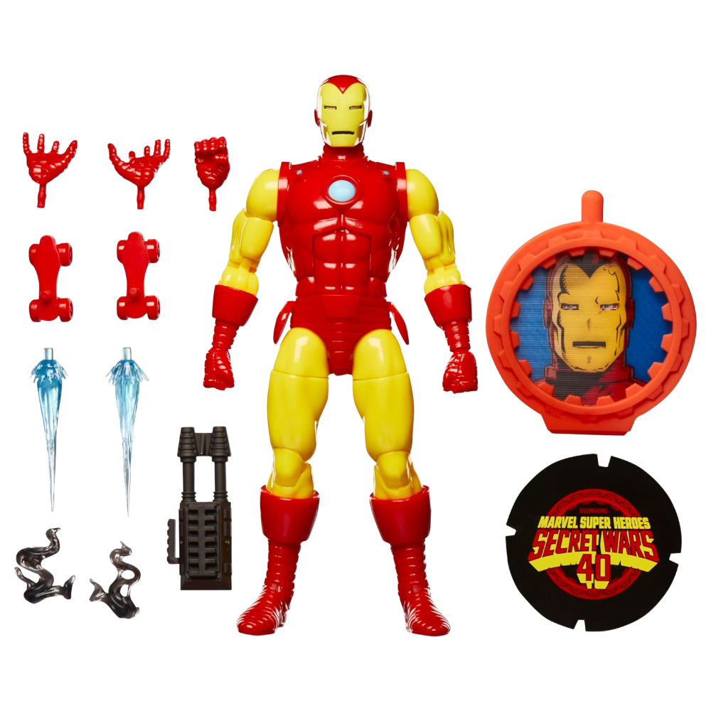 MARVEL Legends Series: Iron Man - Cómics Secret Wars