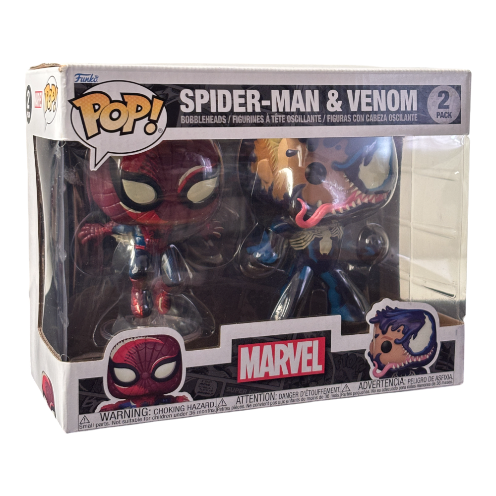 Funko Pop!: SPIDER-MAN & VEMON. (2 PACK) EXCLUSIVE