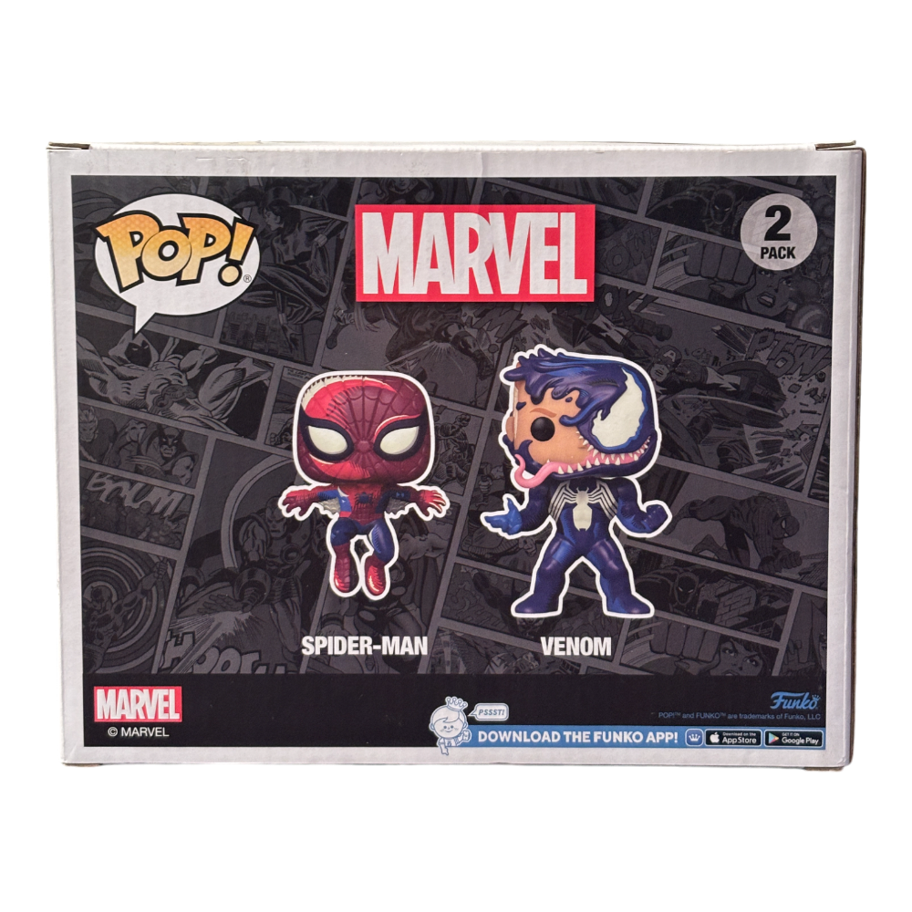 Funko Pop!: SPIDER-MAN & VEMON. (2 PACK) EXCLUSIVE