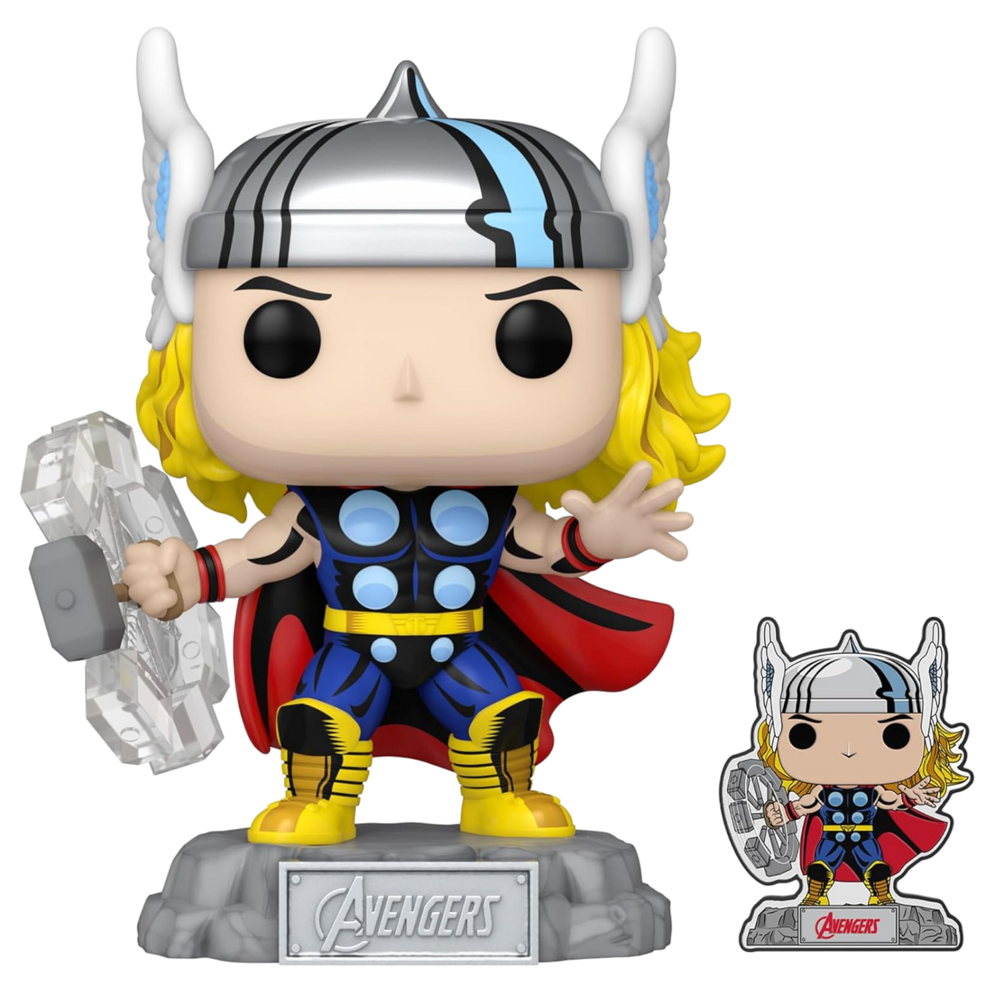 Funko Pop! The Avengers: Earth's Mightiest Heroes - 60th Anniversario, Thor con Pin
