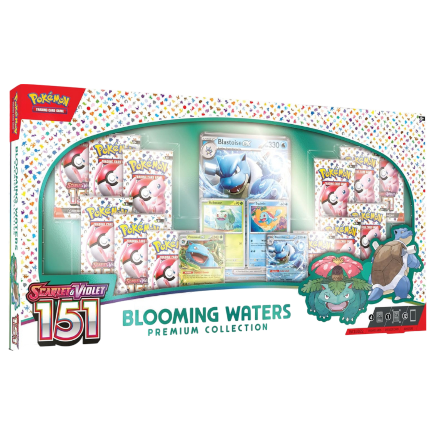 Pokémon TCG: 151  — Blooming Waters Premium Collection