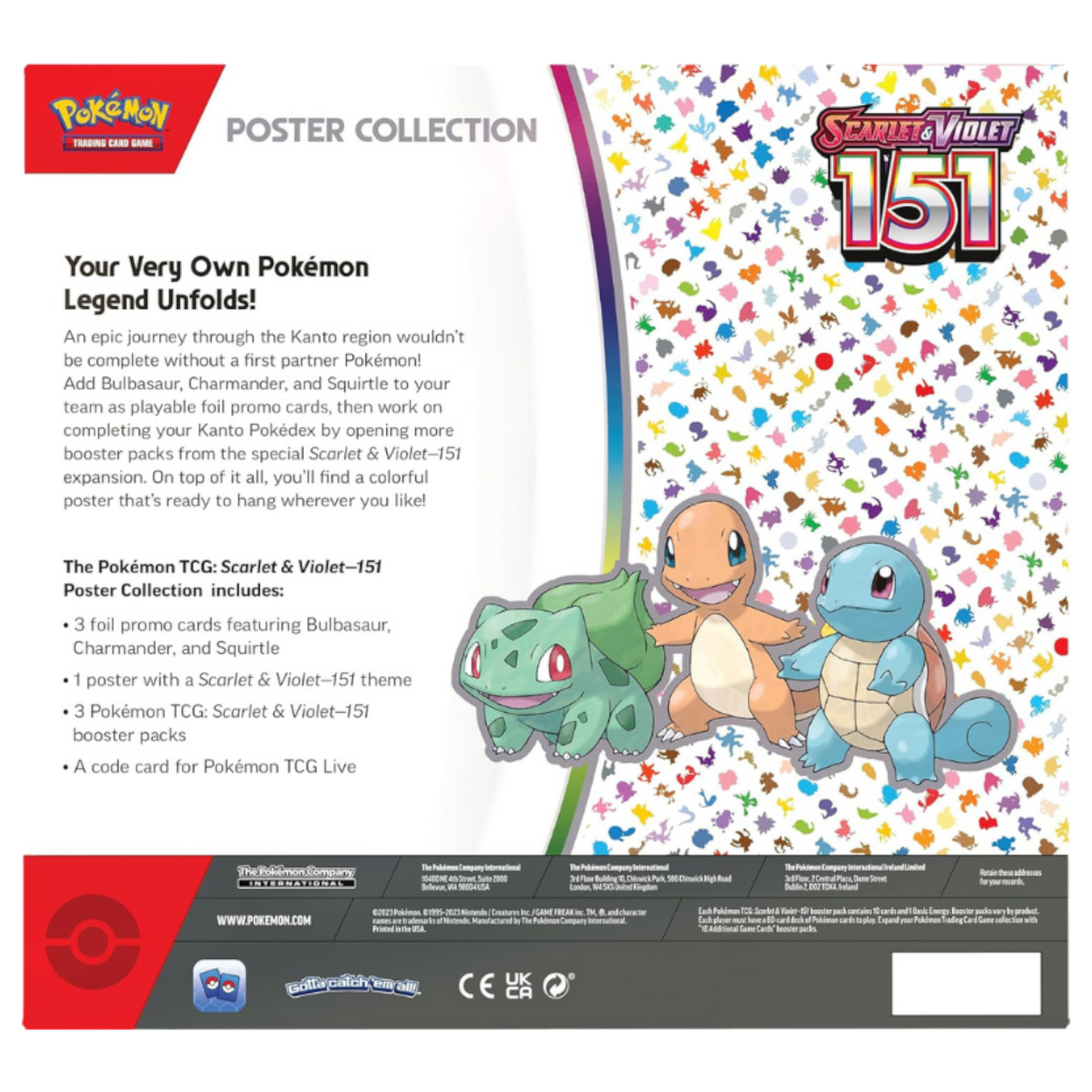 Pokémon TCG: Scarlet & Violet—151 Poster Collection