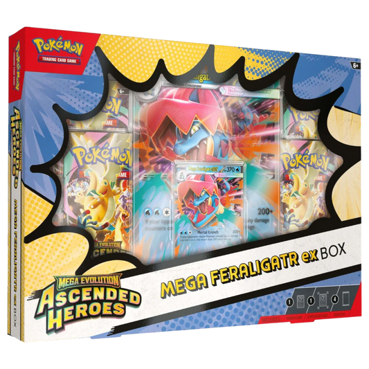 Pokémon TCG: Ascended Heroes — Mega Feraligatr ex Box 🌊