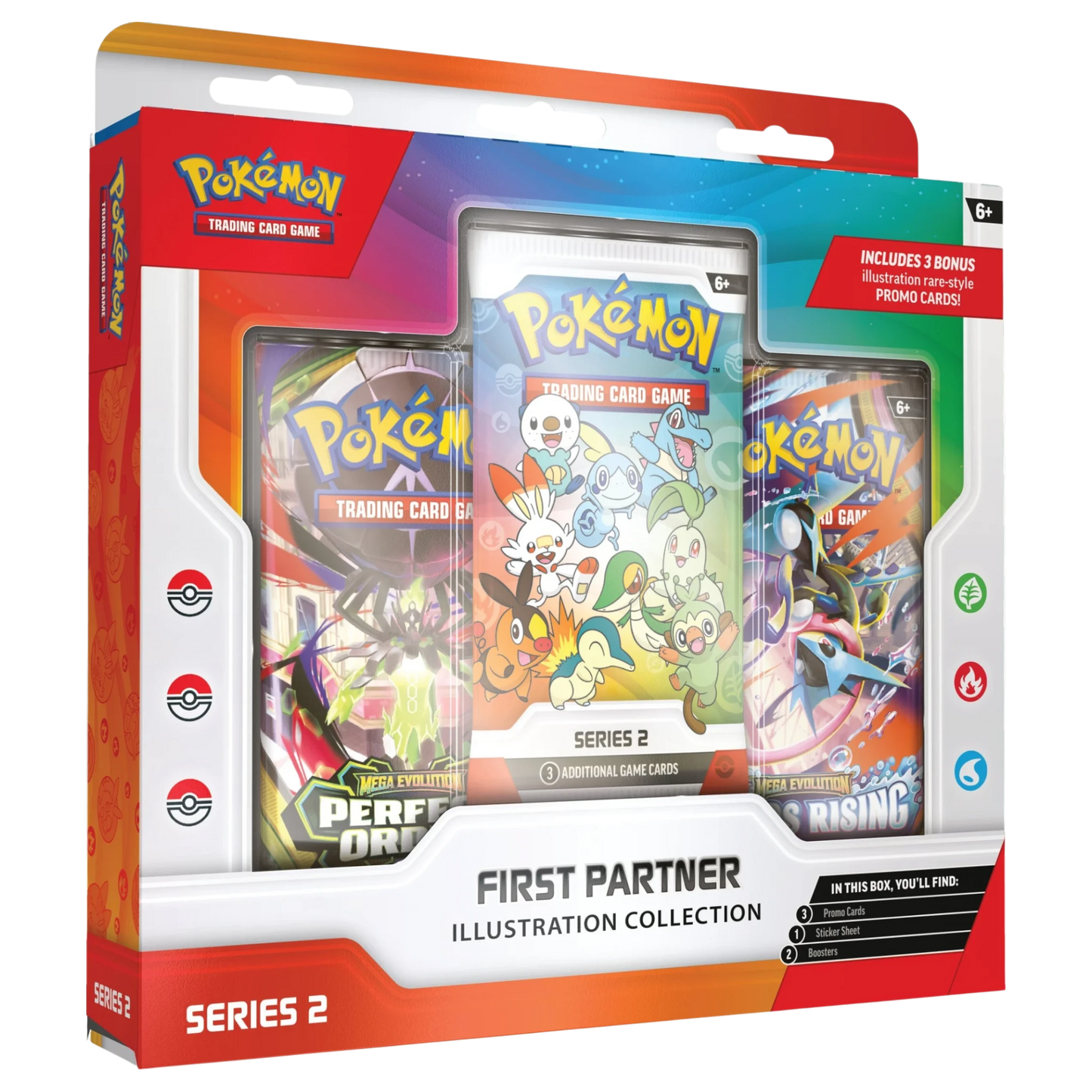 Pokémon TCG: First Partners Illustration Collection - Series 2 - 30th Anniversary