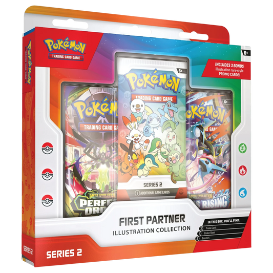 Pokémon TCG: First Partners Illustration Collection - Series 2 - 30th Anniversary