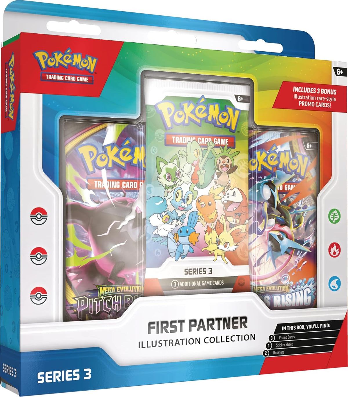 Pokémon TCG: First Partners Illustration Collection - Series 3 - 30th Anniversary