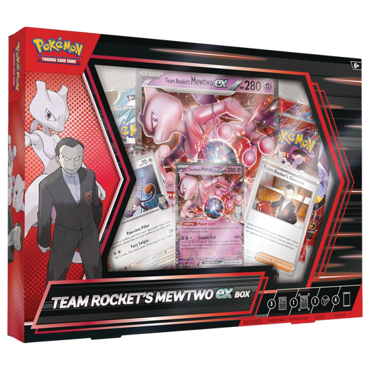 Pokémon TCG: Team Rocket’s Mewtwo ex Box