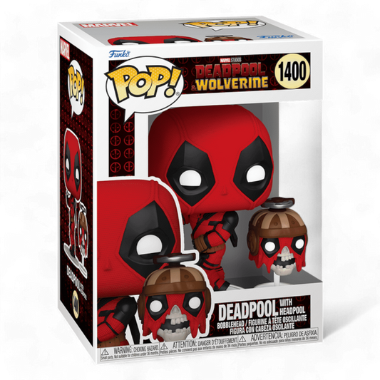 Funko Pop!: Deadpool & Wolverine - Deadpool with Headpool