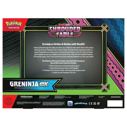 Pokémon TCG: Scarlet & Violet—Shrouded Fable Special illustration Collection Greninja ex