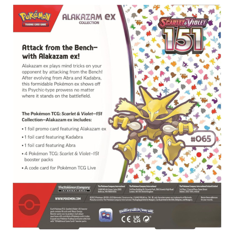 Pokémon TCG: Alakazam ex Collection