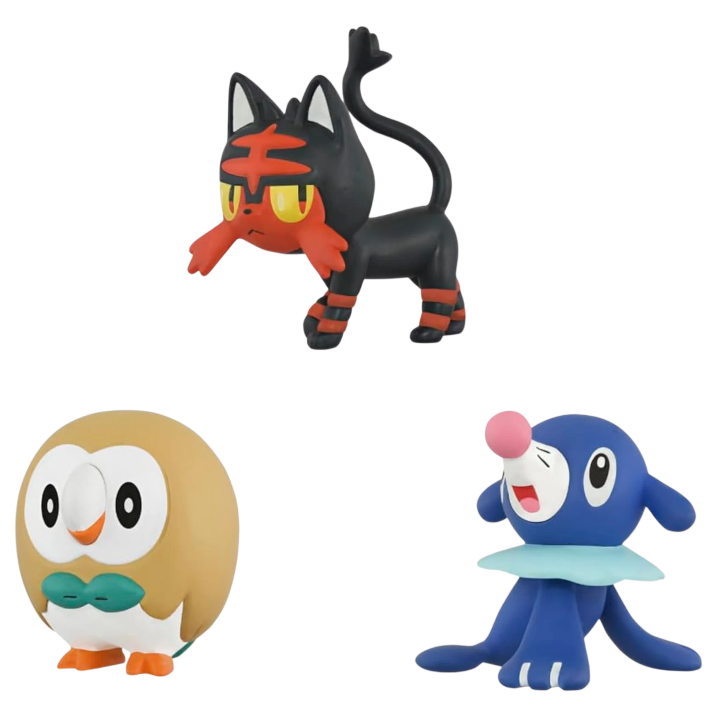 Pokemon Moncolle Travel Set (3 Figuras) Alola Region 30th Anniversary | Takara Tomy Japón Oficial