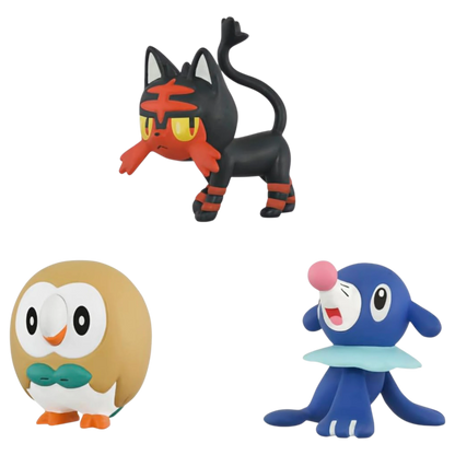 Pokemon Moncolle Travel Set (3 Figuras) Alola Region 30th Anniversary | Takara Tomy Japón Oficial