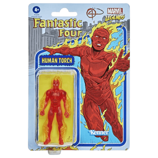 Marvel Legends: Retro Fantastic Four - Antorcha Humana
