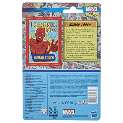 Marvel Legends: Retro Fantastic Four - Antorcha Humana