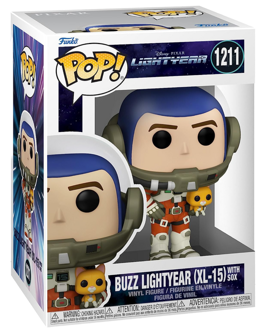 Funko Pop! Disney: Lightyear - Buzz traje 15 con Sox