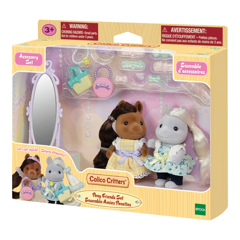 Calico Critters: Amigas Pony Set