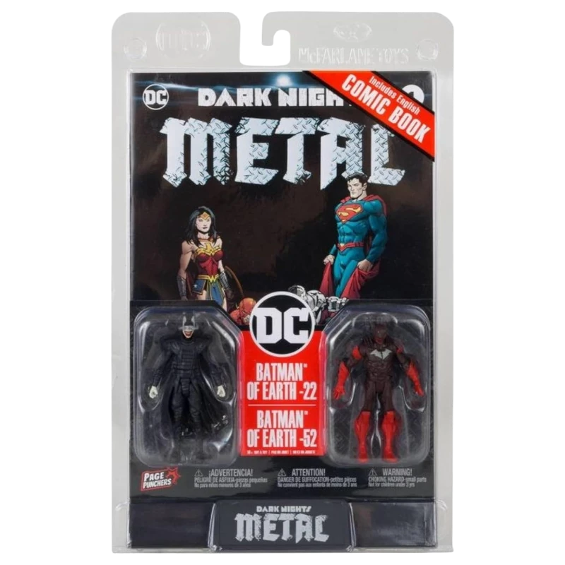 DC Direct Page Punchers: Batman Dark Nights Metal 1 - Batman que Rie y Red Death