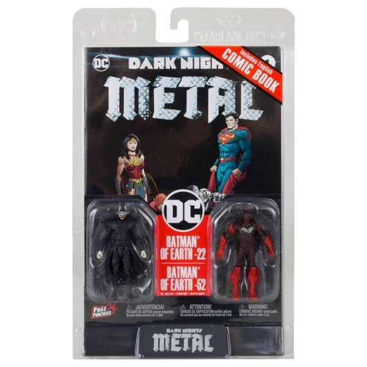 DC Direct Page Punchers: Batman Dark Nights Metal 1 - Batman que Rie y Red Death