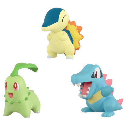 Pokemon Moncolle Travel Set (3 Figuras) Jhoto Region 30th Anniversary | Takara Tomy Japón Oficial