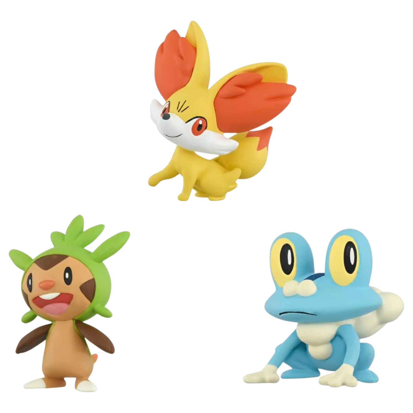 Pokemon Moncolle Travel Set (3 Figuras) Kalos Region 30th Anniversary | Takara Tomy Japón Oficial
