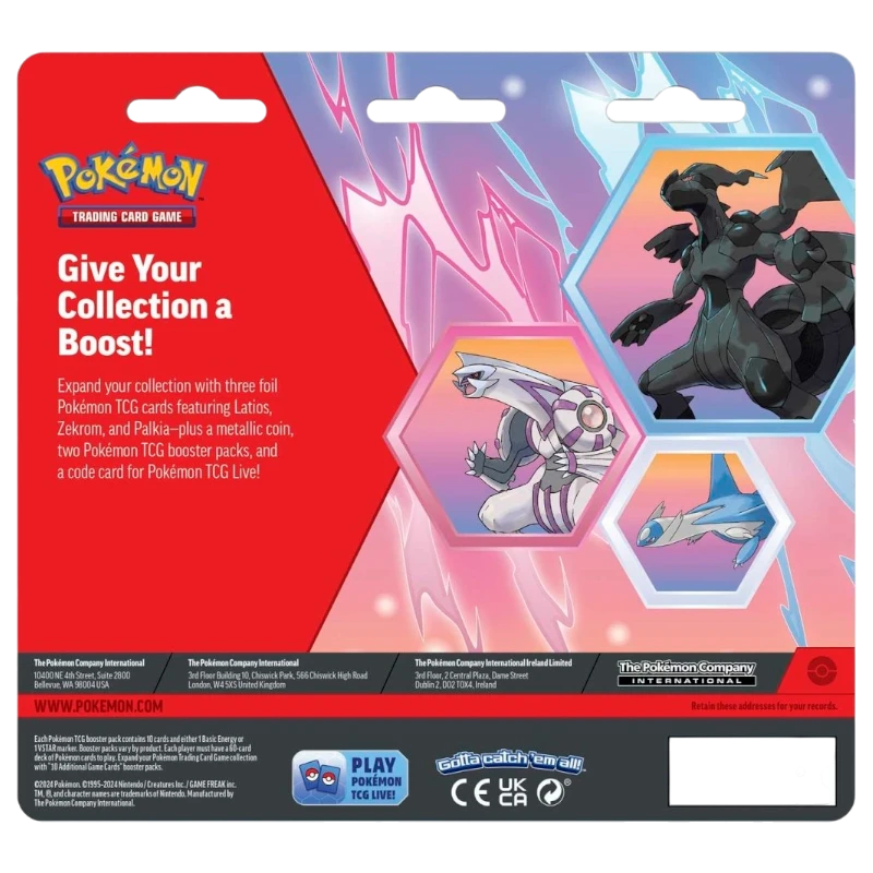Pokémon TCG: Latios, Zekrom & Palkia Legendary powers