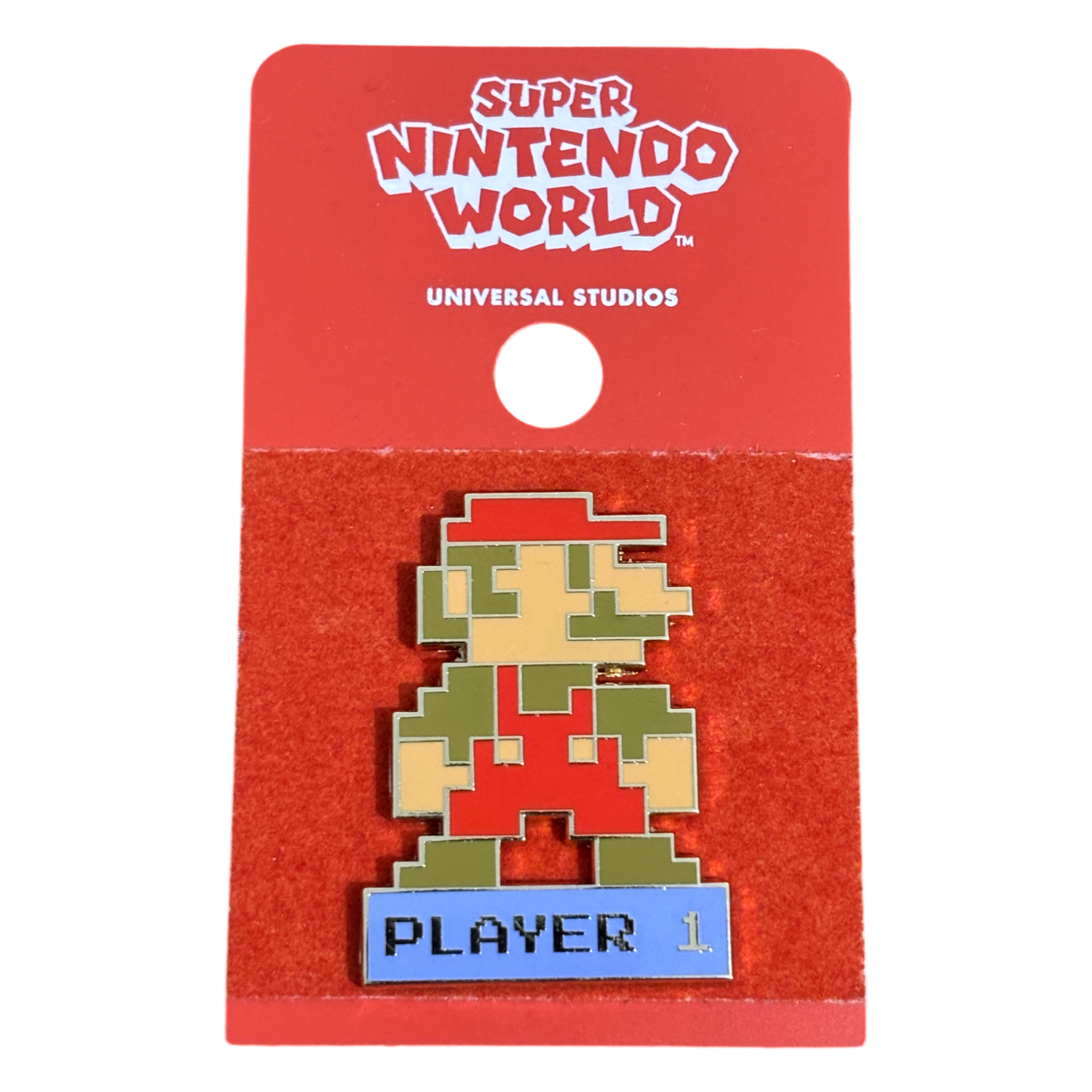 Super Nintendo World: Player Pin Edicion Limitada