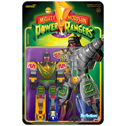 Super7 ReAction: Mighty Morphin Power Rangers - DragonZord (Battle Mode)