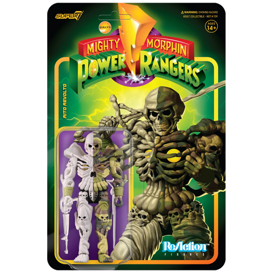 Super7 ReAction: Mighty Morphin Power Rangers - Rito Revolto