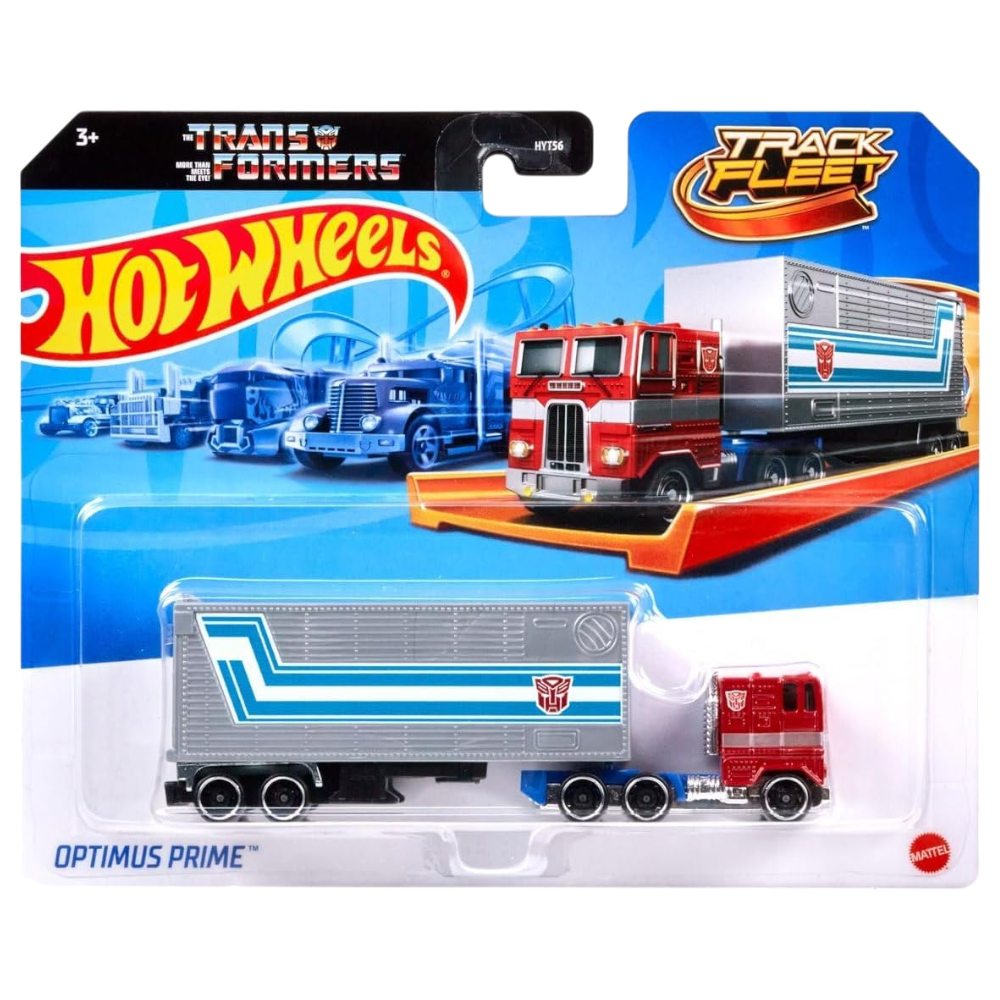 Hot Wheels Track Fleet Transformers Optimus Prime