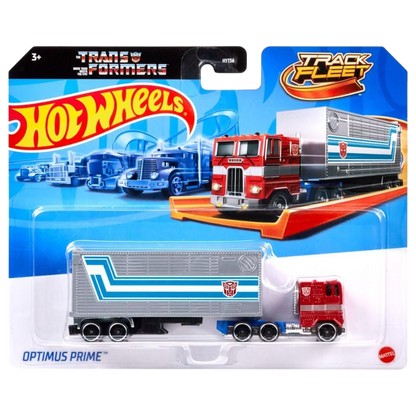 Hot Wheels Track Fleet Transformers Optimus Prime