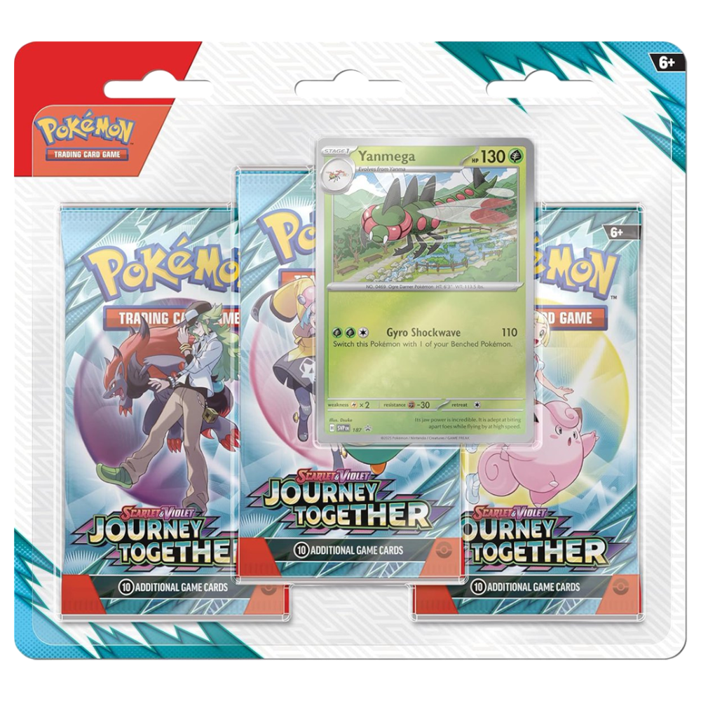 Pokémon TCG: Scarlet & Violet—Journey Together Three-Booster Blister