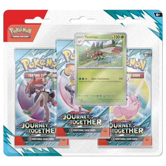 Pokémon TCG: Scarlet & Violet—Journey Together Three-Booster Blister