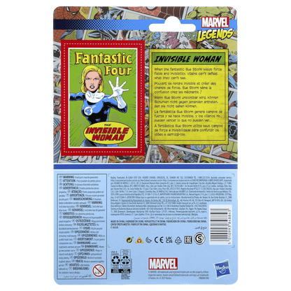Marvel Legends: Retro Fantastic Four -  Mujer Invisible