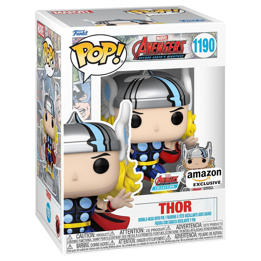 Funko Pop! The Avengers: Earth's Mightiest Heroes - 60th Anniversario, Thor con Pin