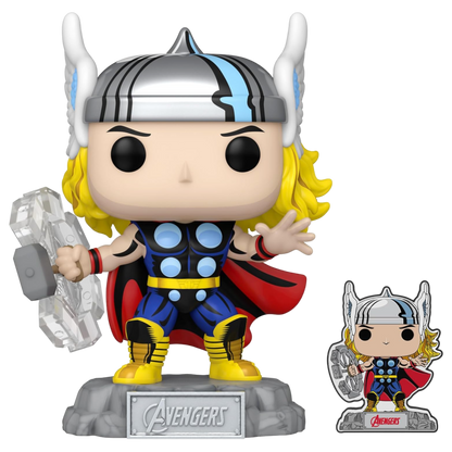 Funko Pop! The Avengers: Earth's Mightiest Heroes - 60th Anniversario, Thor con Pin