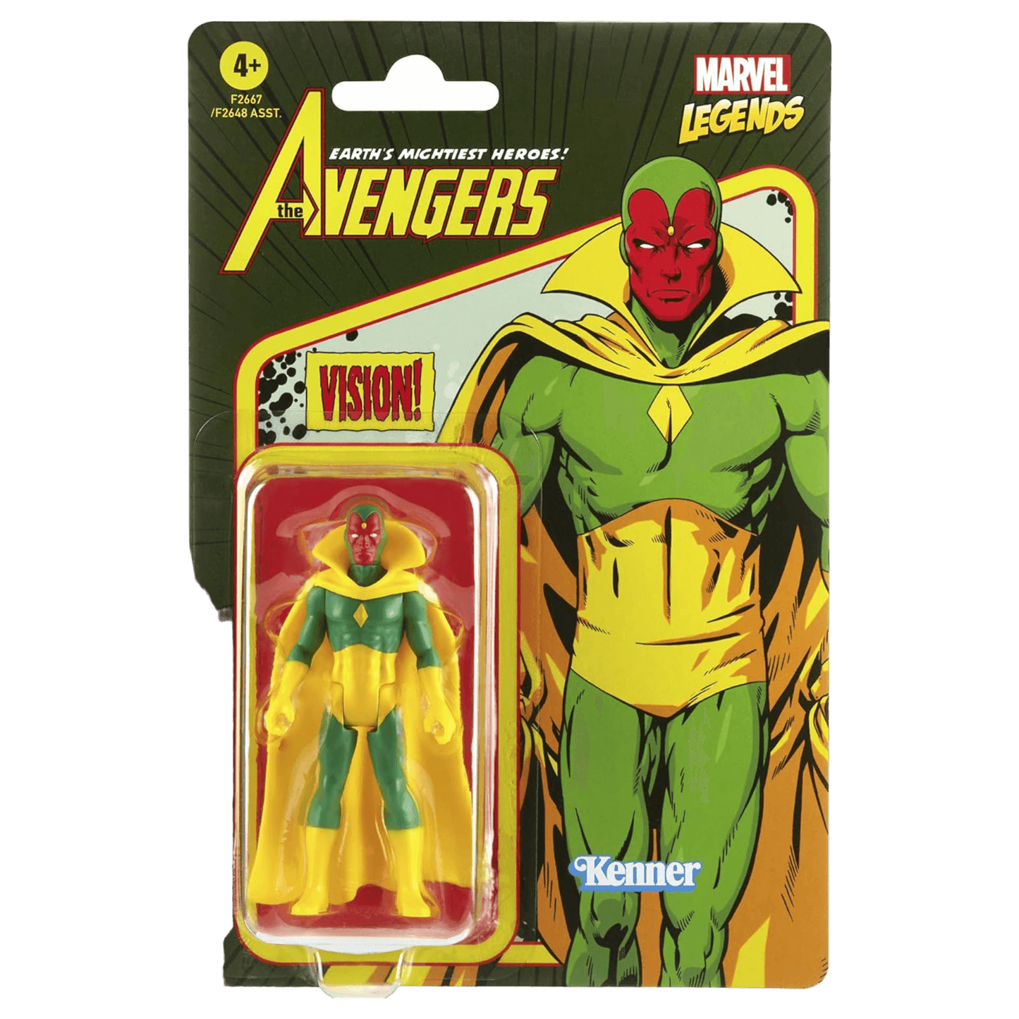 Marvel Hasbro Legends Retro: Avengers - Vision